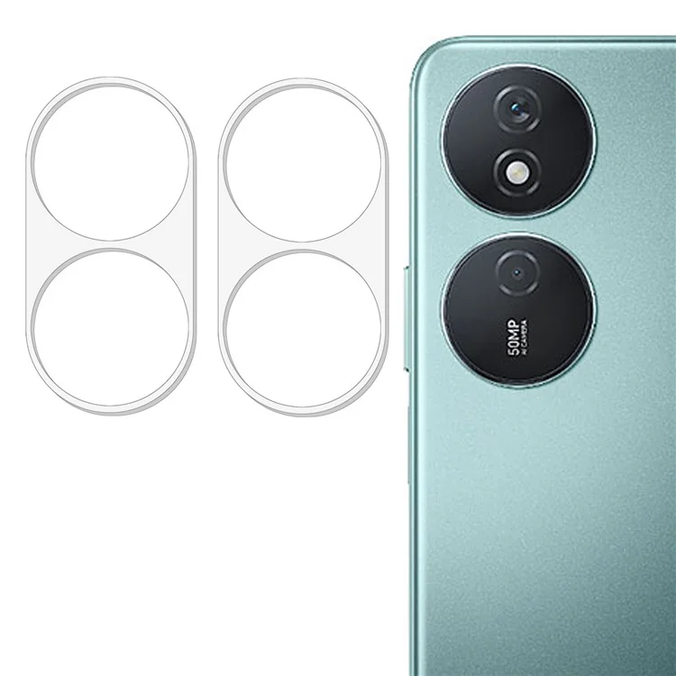 2 Stück For Honor Play 8T 5G Gehärtetes Glas Linsenfilm Hochauflösende Rückkameralinsenabdeckung