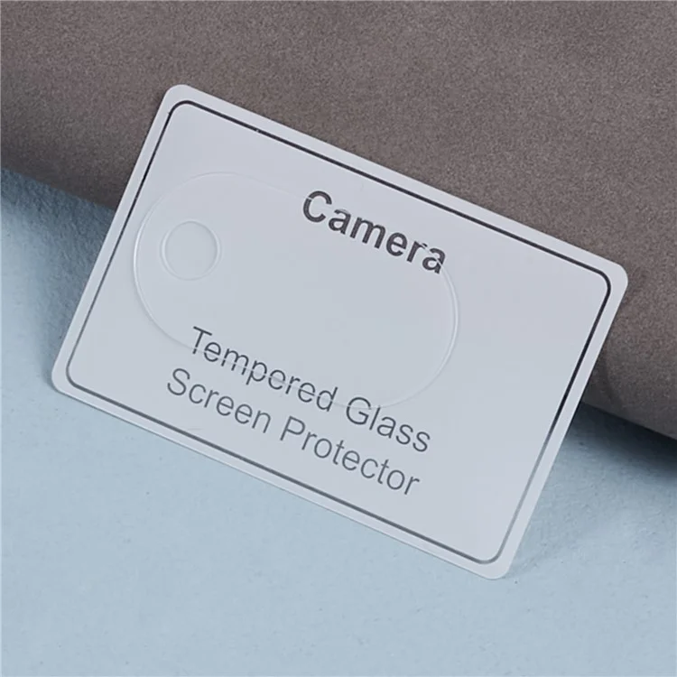 2 Stück Kameraobjektivschutz für Oppo A38 4G, kratzfestes Tempered Glass, 2,5D abgerundete Kante, klare Objektivfolie
