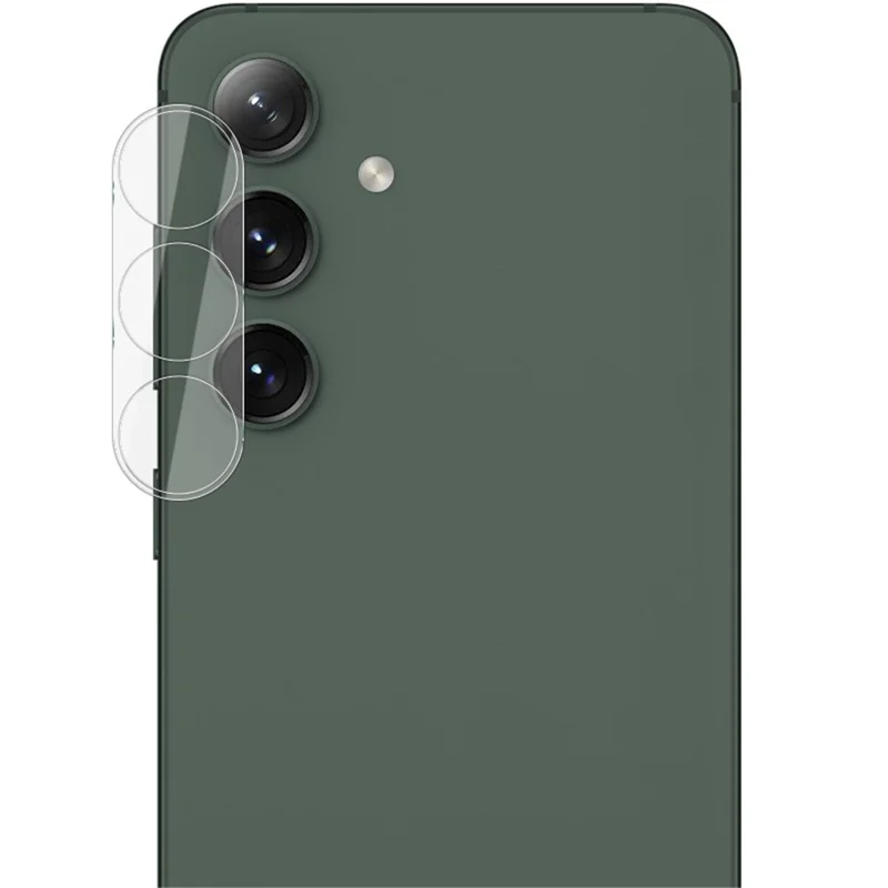 IMAK für Samsung Galaxy S24 Kameraobjektivschutz Gehärtetes Glas + Acryl-Objektivabdeckung Integrierter Objektivfilm