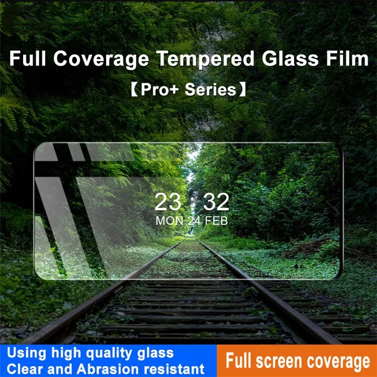 IMAK Pro+ Serie Für Honor Play 50 Plus 5G Gehärtetes Glas Film 9H Schützende Displayschutzfolie