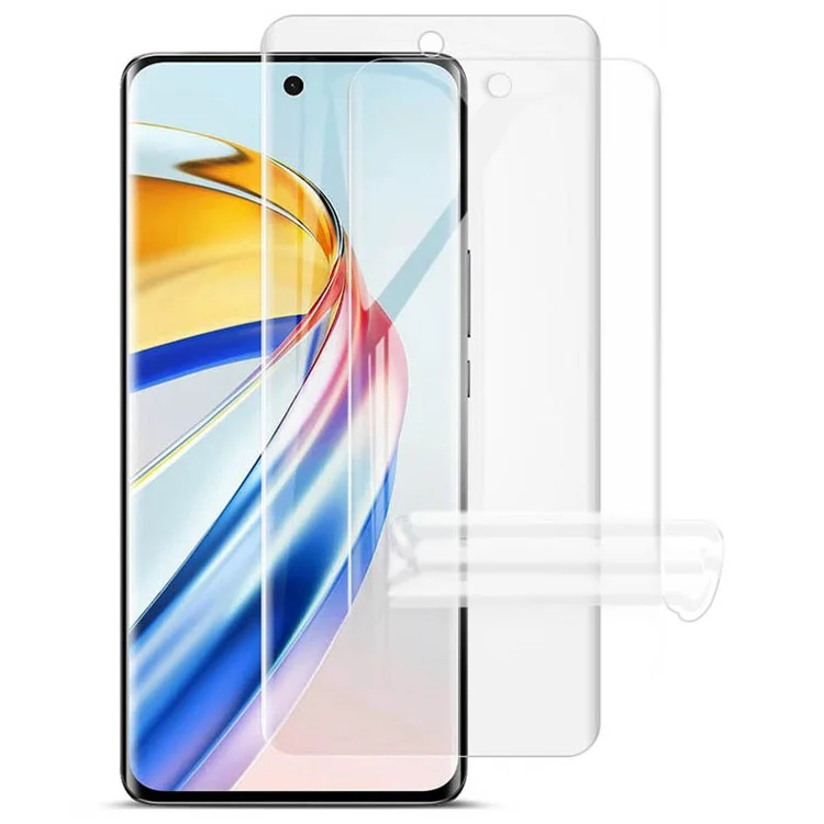 IMAK 2Pcs / Set Hydrogel Film III for Honor X9b 5G / Magic6 Lite 5G / X50 5G TPU Screen Protector High Definition Anti-scratch Film