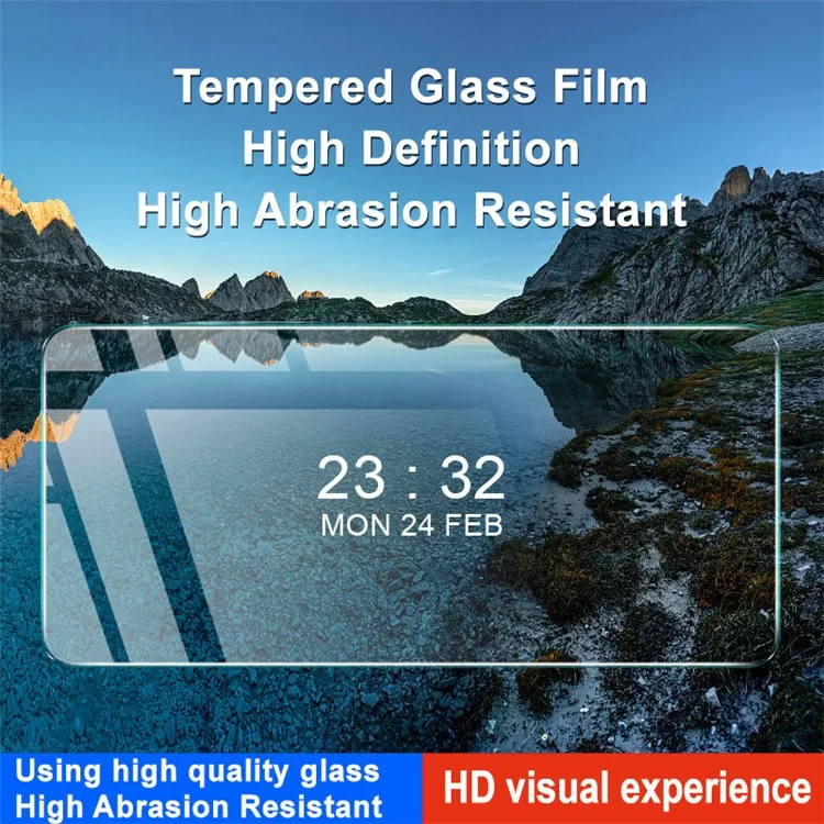 IMAK H Series Para Samsung Galaxy A15 4G / 5G Protector de Pantalla de Vidrio Templado Film de Pegamento Completo
