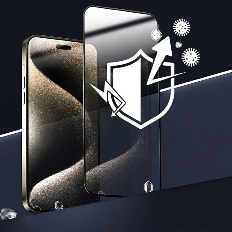For iPhone 15 Plus 0-Shape Bendable Anti-Static Ultra Clear Full Screen Protector