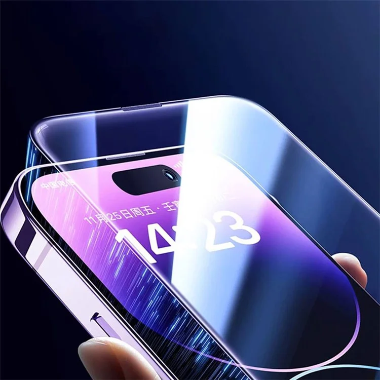 For iPhone 15 Plus 0-Shape Bendable Anti-Static Ultra Clear Full Screen Protector