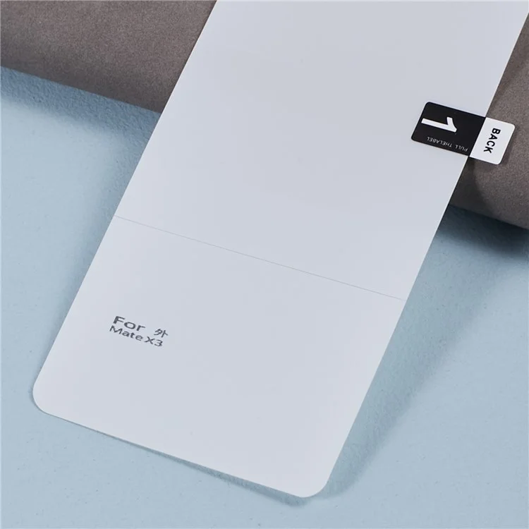 1 Set Película de Hidrogel para TECNO Phantom V Fold, Película Protectora Transparente TPU+PET Interior + Frontal + Posterior