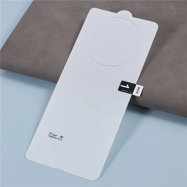1 Set Película de Hidrogel para TECNO Phantom V Fold, Película Protectora Transparente TPU+PET Interior + Frontal + Posterior