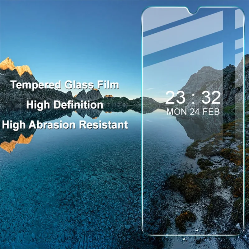 IMAK H Series Para Realme C53 (Índia) / C51 Protetor de tela HD Clear Tempered Glass Película Protetora
