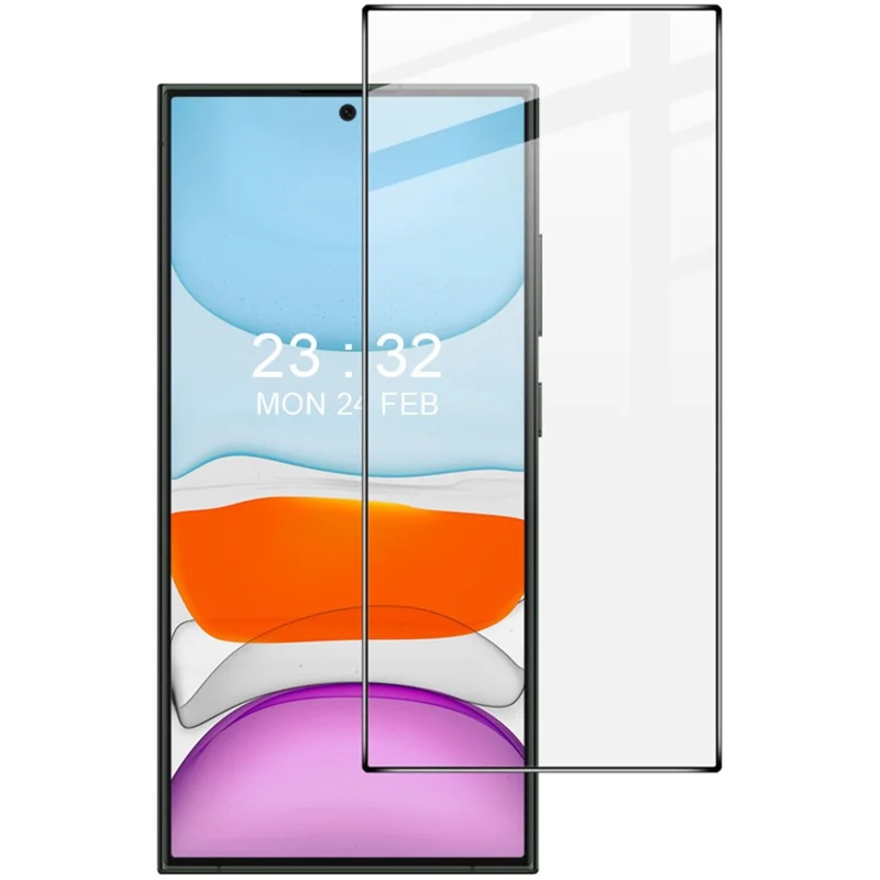 IMAK Pro+ Series For Samsung Galaxy S24 Ultra Full Screen Protector Ultra Clear Tempered Glass Film
