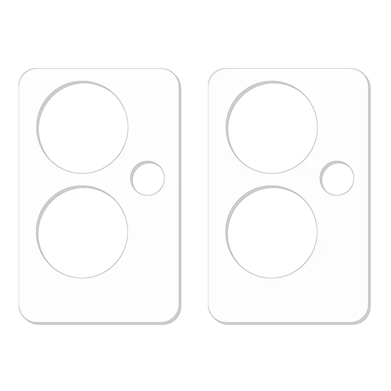 2Pcs For Oppo A79 5G /  A2 5G Camera Lens Protector Anti-Scratch Tempered Glass Lens Film