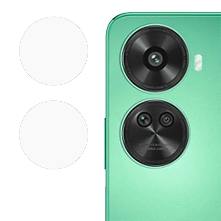 2Pcs For Huawei nova 11 SE / nova 12 SE 4G Camera Lens Protector 2.5D Arc Edge Ultra HD Tempered Glass Lens Film