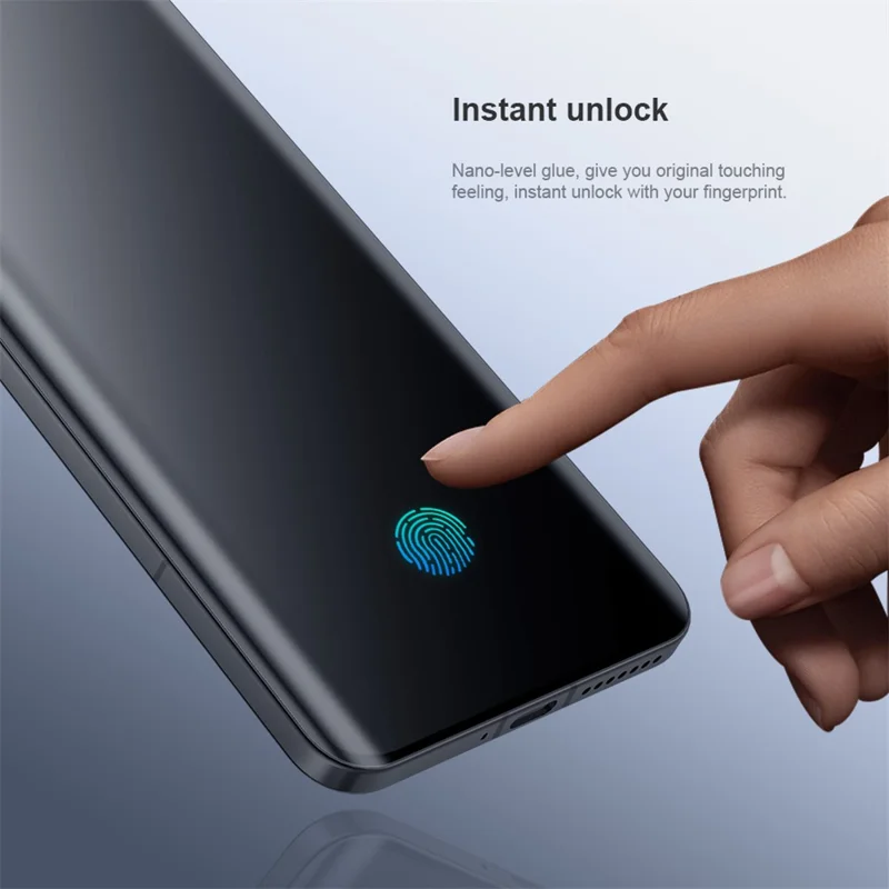 NILLKIN 2Pcs For Xiaomi 14 Pro Full Screen Protector PMMA Full Glue Curved Screen Film