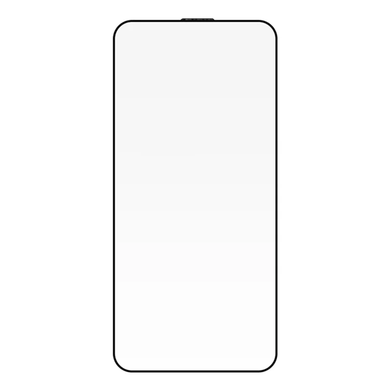 RURIHAI для iPhone 15 Plus HD Clear Screen Protector Anti-Fingerprint High Aluminium-silicon Glass Screen Film with Anti-Dust Net