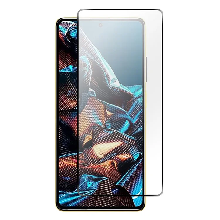 RURIHAI For Xiaomi Redmi K70E 5G / Poco X6 Pro 5G 0.26mm 2.5D Full Screen Protector Secondary Hardening Film