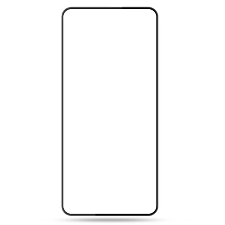 AMORUS For Xiaomi 14 Clear Tempered Glass Film Silk Printing Anti-Oil Screen Protector - Black