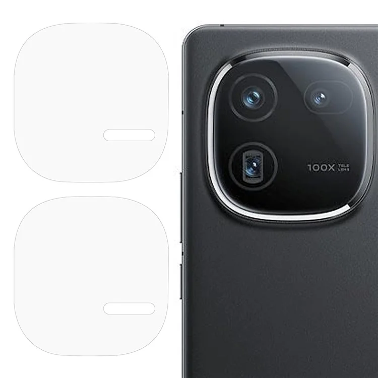 2PCS For vivo iQOO 12 5G / iQOO 12 Pro 5G Camera Lens Protector 2.5D Arc Edge Anti-Scratch Lens Film