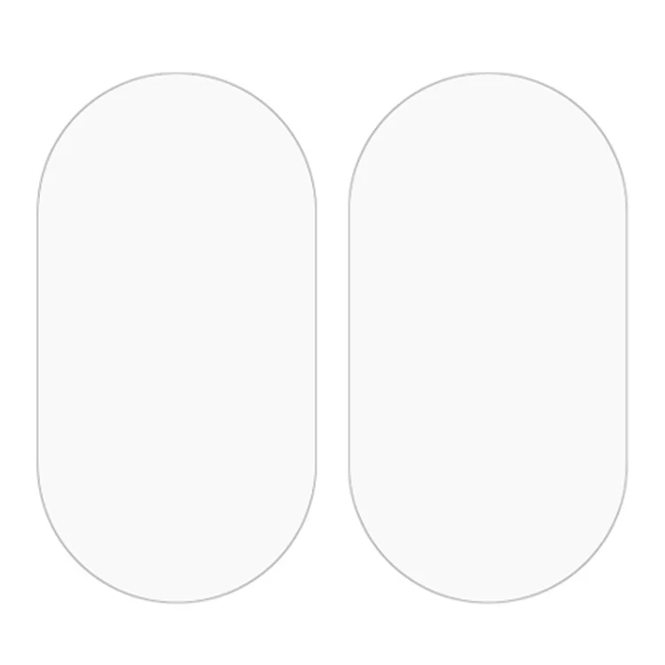 2PCS Pour Oppo Reno11 (Chine) 5G / Reno11 Pro 5G (Global) / Reno11 Pro (Chine) 5G Protecteur d'Objectif de Caméra Verre Trempé Ultra HD Pellicule d'Objectif