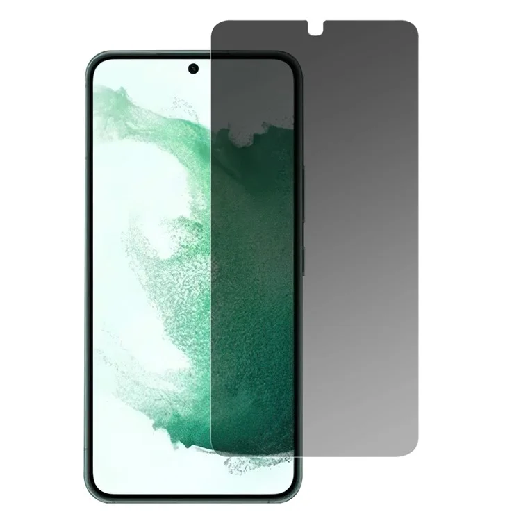 Für Samsung Galaxy S24 Anti-Spion-Bildschirmschutz 2.5D Arc Edge Gehärtetes Glas