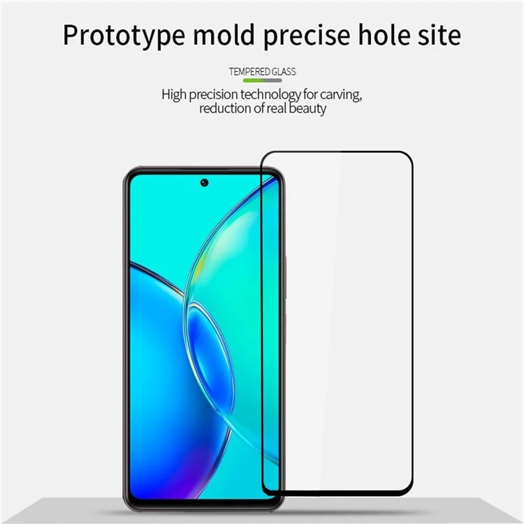 PINWUYO JK Tempered Glass Film Series-2 для vivo Y27s 4G High Aluminum-silicon Glass Full Screen Protector