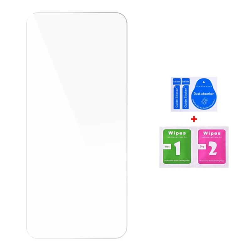 Großpackung mit 25 Stück für Realme GT5 Pro 5G, gehärtete Glasscheibe, hochtransparenter Displayschutzfolie