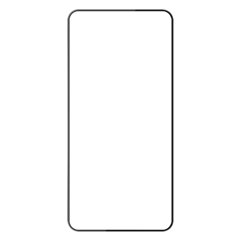 AMORUS Für Samsung Galaxy S25 / S24 Silk Printing Displayschutz 9H Gehärtetes Glasfolie - Schwarz