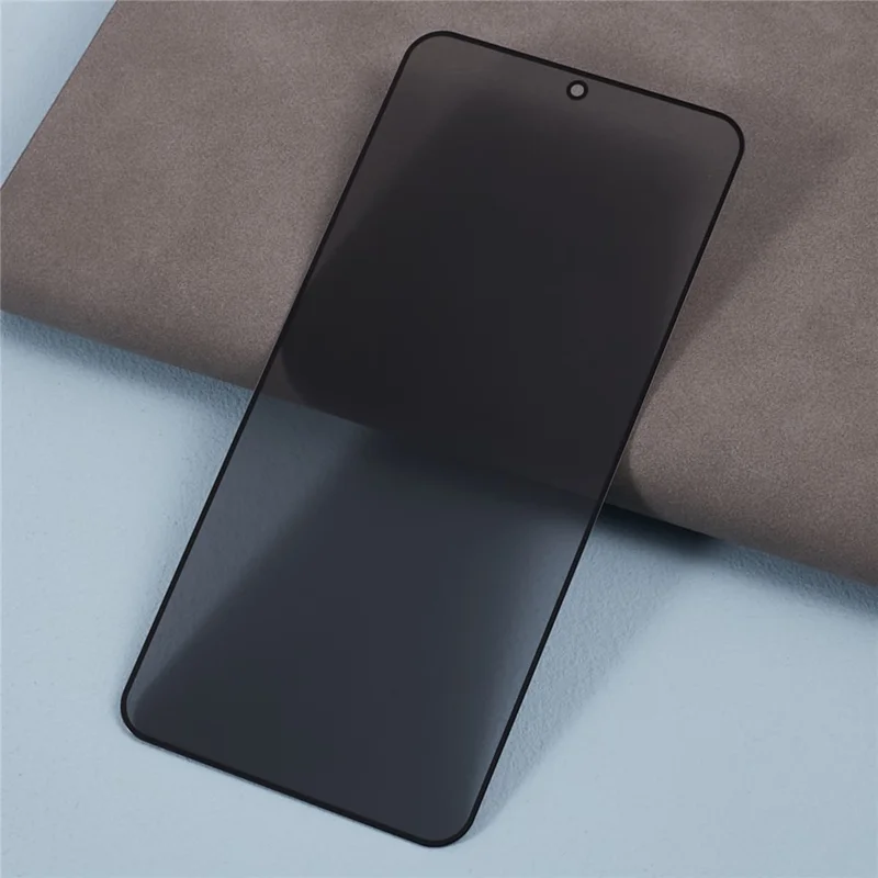 Для Samsung Galaxy S24 Anti-Spy Tempered Glass Film Silk Printing Screen Protector (Side Glue)