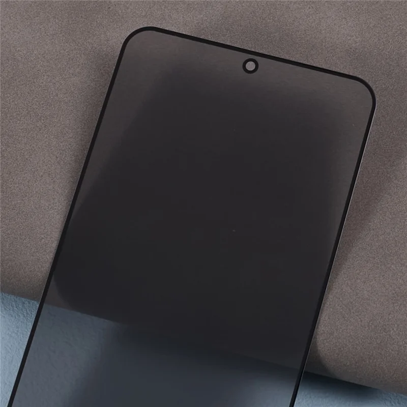 Для Samsung Galaxy S24 Anti-Spy Tempered Glass Film Silk Printing Screen Protector (Side Glue)