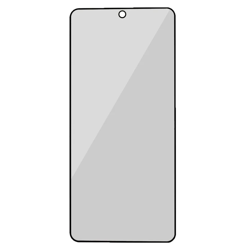 For Xiaomi Redmi K70E 5G / Poco X6 Pro 5G Phone Screen Protector Anti-Peep Black Edge 180 Degree Tempered Glass Film