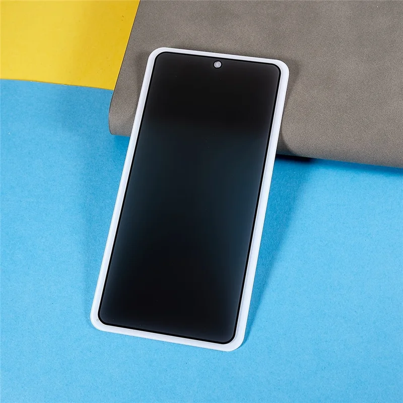 For Xiaomi Redmi K70E 5G / Poco X6 Pro 5G Phone Screen Protector Anti-Peep Black Edge 180 Degree Tempered Glass Film