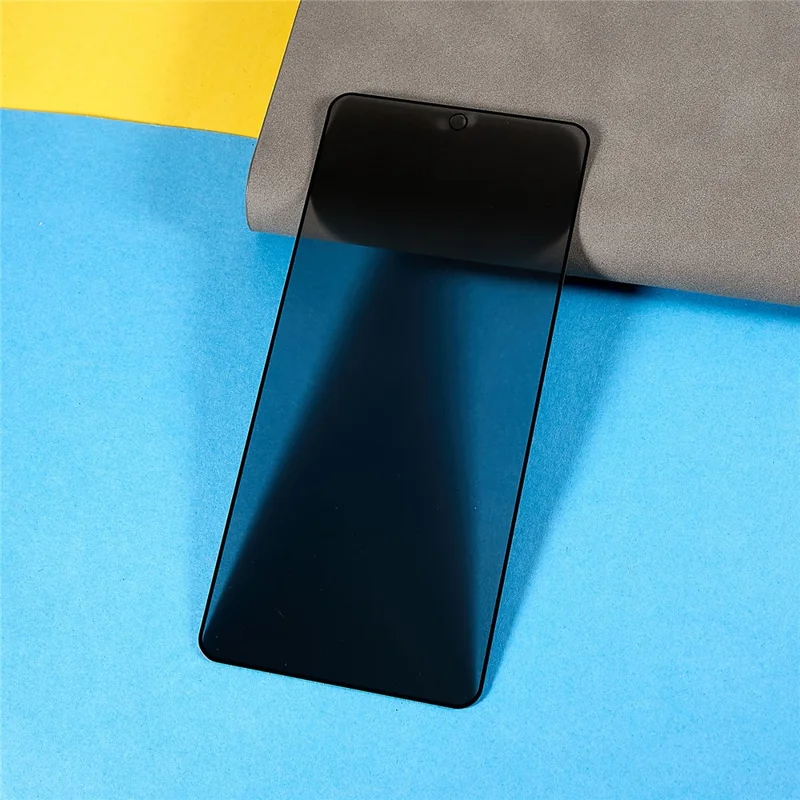 For Xiaomi Redmi K70E 5G / Poco X6 Pro 5G Phone Screen Protector Anti-Peep Black Edge 180 Degree Tempered Glass Film