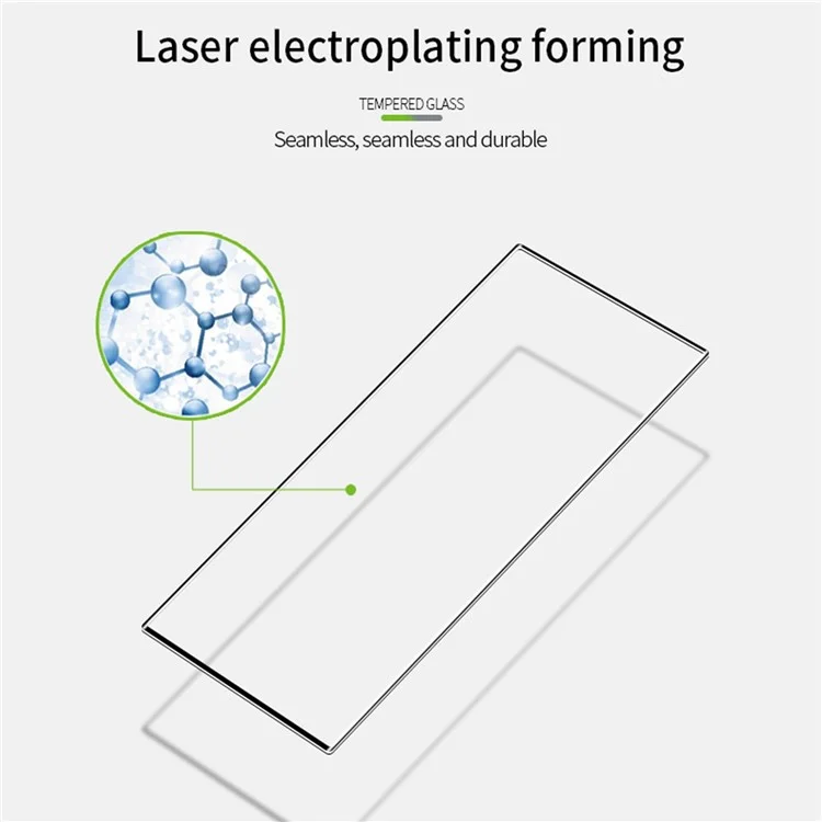 MOFI Für Samsung Galaxy S24 Ultra -bildschirmschutz Vollkleber 3D Gebogen