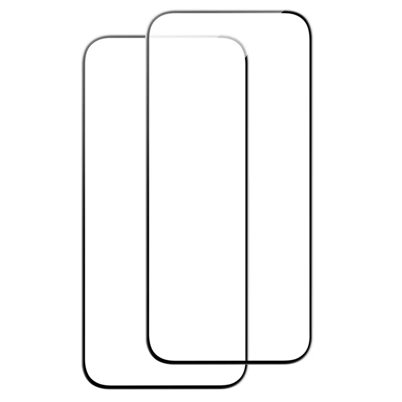 ESR 2Pcs For iPhone 15 Pro Screen Protector 9H Hardness Full Cover Tempered Glass Film