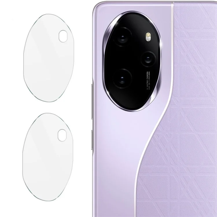 IMAK 2Pz / Set Per Honor 100 Pro 5G Protezione Obiettivo Fotocamera Chiarezza HD Pellicola Protettiva in Vetro Temperato per Obiettivo
