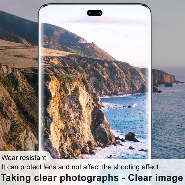 IMAK 2Pz / Set Per Honor 100 Pro 5G Protezione Obiettivo Fotocamera Chiarezza HD Pellicola Protettiva in Vetro Temperato per Obiettivo