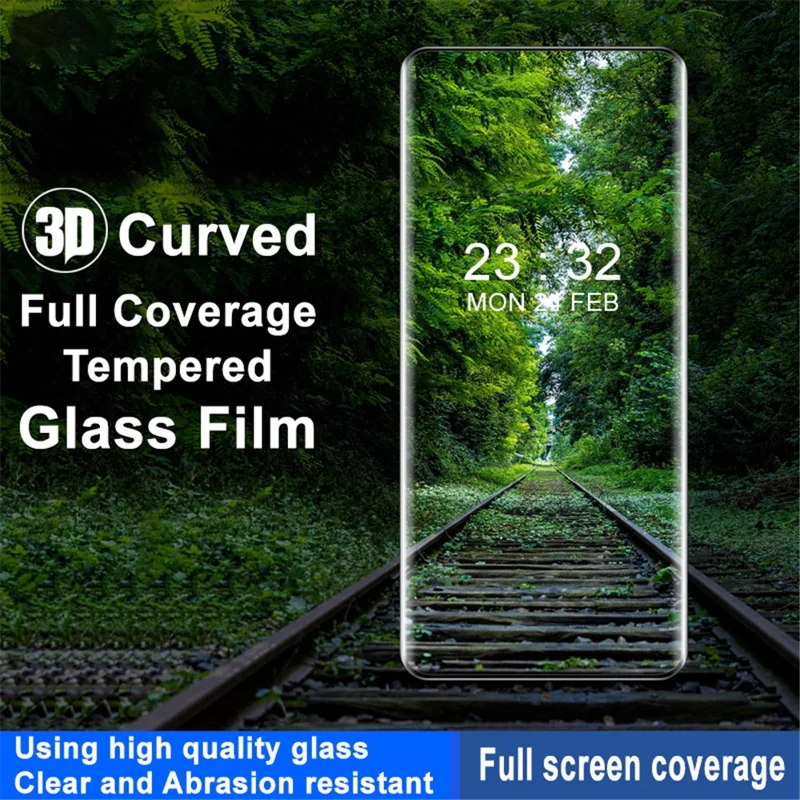 IMAK For Oppo A2 Pro 5G Screen Protector 3D Curved Case Friendly Tempered Glass Film
