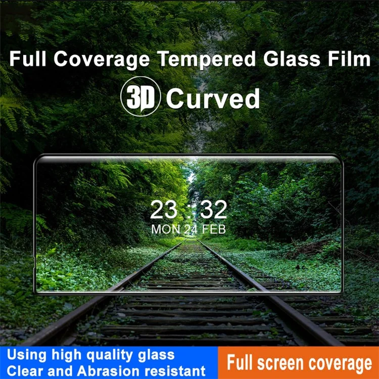 IMAK For Honor Magic V2 5G / Magic Vs2 5G Screen Protector Full Cover 3D Curved Tempered Glass Film