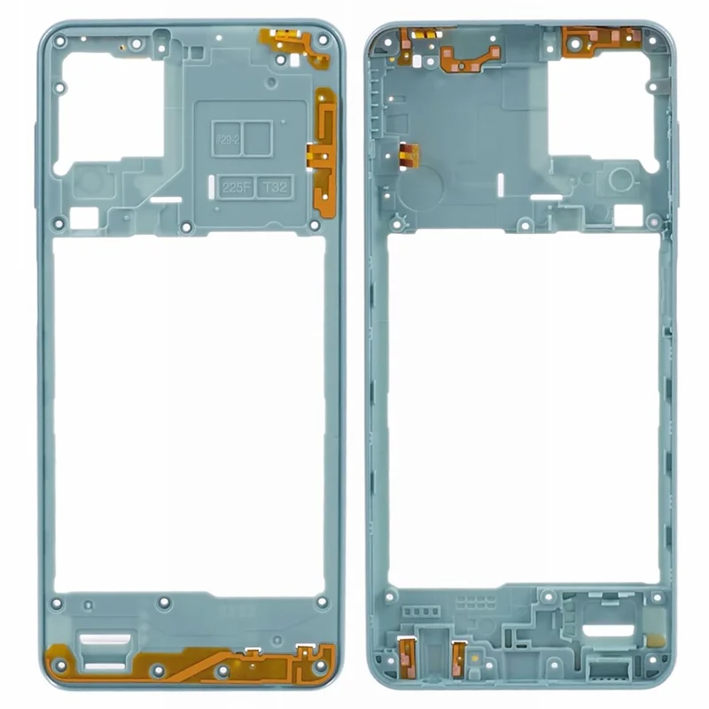 Mellemplade ramme erstatningsdel til Samsung Galaxy A22 4G (EU-version) - Grøn (uden logo)