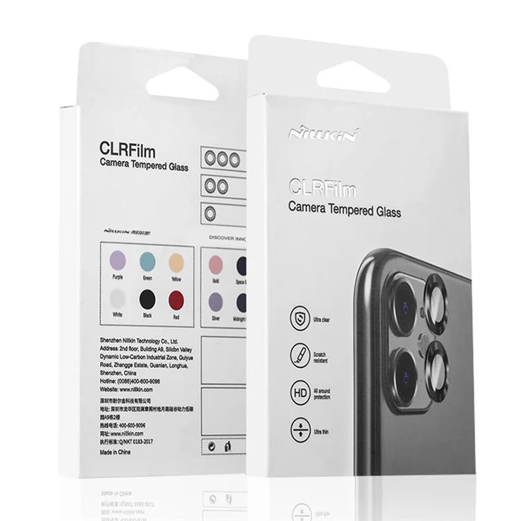 NILLKIN 1 Set For Samsung Galaxy S24+ Camera Lens Protector Anti-Scratch Individual Ring Lens Film