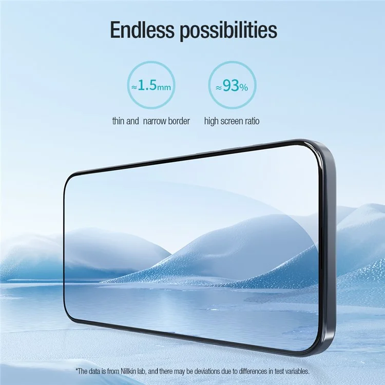 NILLKIN EZ SET Series for iPhone 15 Pro Screen Protector Guard AGC Glass Film