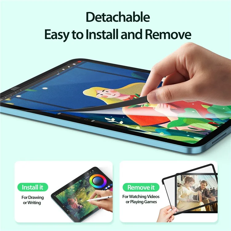 DUX DUCIS Naad Series For iPad Air (2020) / (2022) / iPad Pro 11 (2018) / (2020) / (2021) / (2022) Paper-Like Screen Protector Removable PET Film