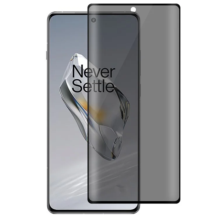 For OnePlus 12 5G Privacy Screen Protector Side Glue Anti-spy Tempered Glass Film