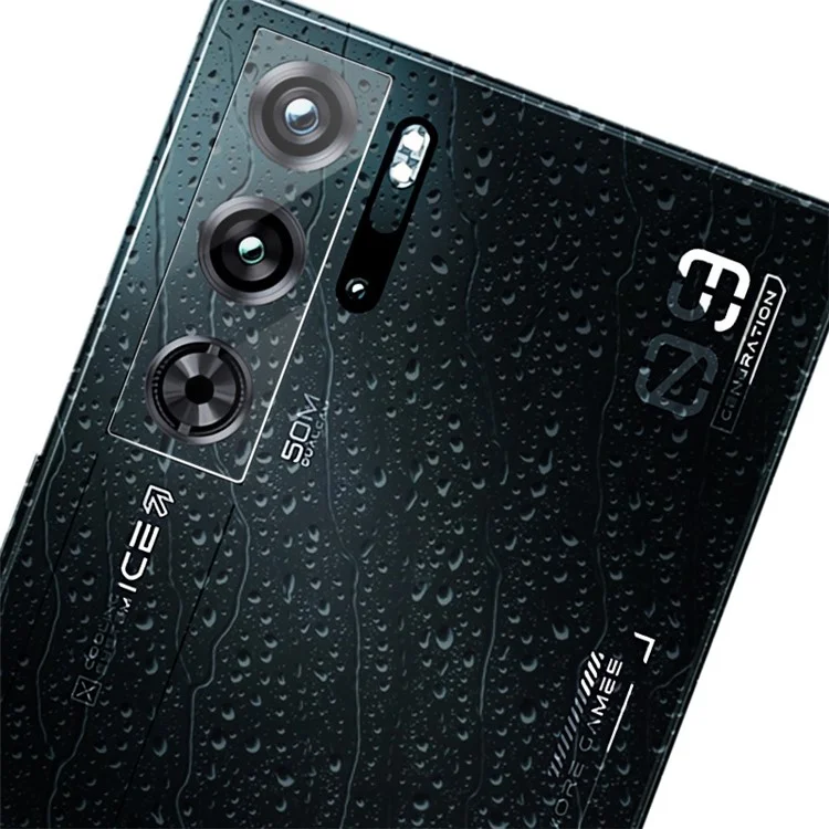 IMAK 2Pcs / Set For ZTE nubia Red Magic 9 Pro 5G / 9 Pro+ 5G / 9S Pro 5G / 9S Pro+ 5G  Protetor de Lente da Câmera Cobertura Total de Proteção
