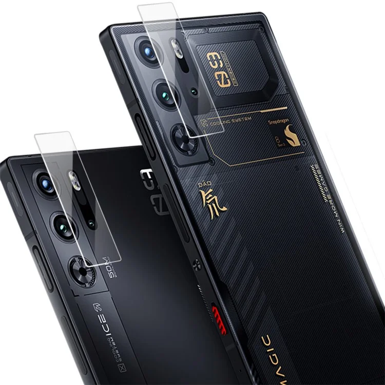 IMAK 2Pcs / Set For ZTE nubia Red Magic 9 Pro 5G / 9 Pro+ 5G / 9S Pro 5G / 9S Pro+ 5G  Protetor de Lente da Câmera Cobertura Total de Proteção