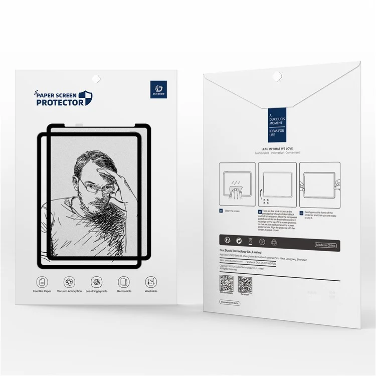 DUX DUCIS Naad Series for iPad mini (2024) / mini (2021) Paperfeel Screen Protector Detachable Matte PET Film