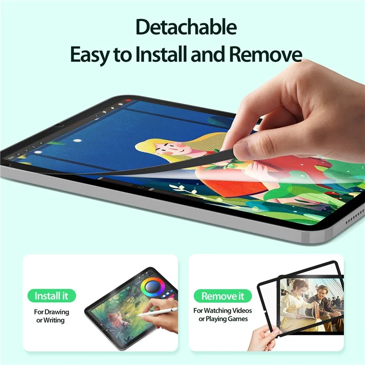 DUX DUCIS Naad Series for iPad mini (2024) / mini (2021) Paperfeel Screen Protector Detachable Matte PET Film