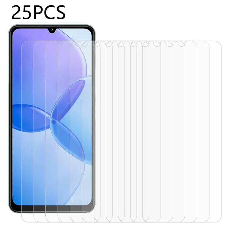 Großeinkauf 25 Stück für Xiaomi Redmi 13C 4G / 5G / 13R 5G / Poco M6 5G / Poco C65 4G HD Ultra-Clear Gehärtetes Glas-Filmbildschirmschutz