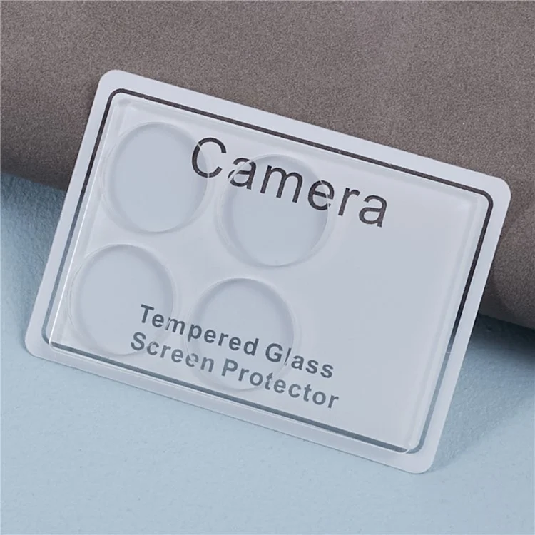 2Pcs For Xiaomi Redmi K70 5G / K70 Pro 5G / K70E 5G / Poco X6 Pro 5G / Poco F6 Pro 5G Tempered Glass Lens Film 3D Arc Edge Camera Lens Protector
