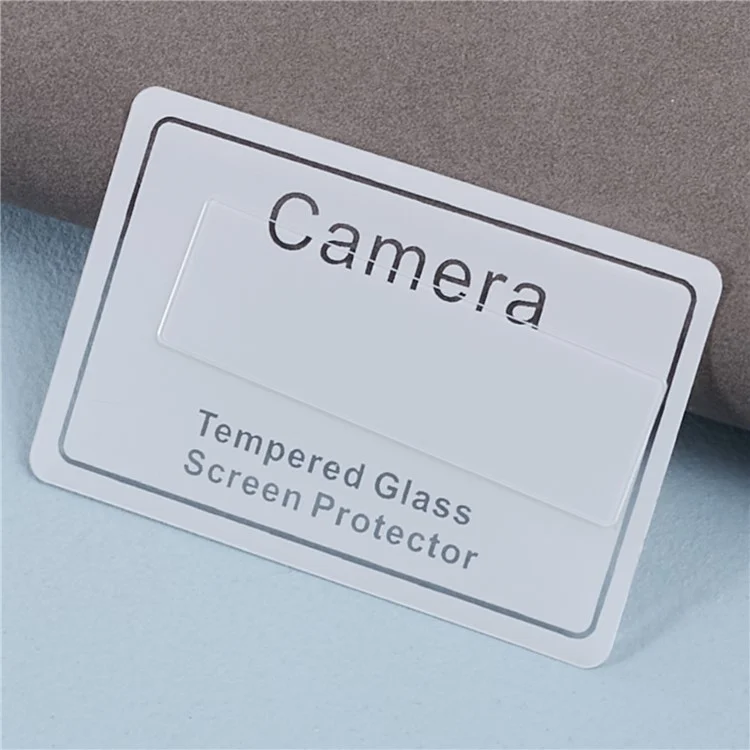2PCS Per ZTE nubia Red Magic 9 Pro 5G 2.5D Arc Edge Lens Film Tempered Glass Scratchproof Camera Lens Protector