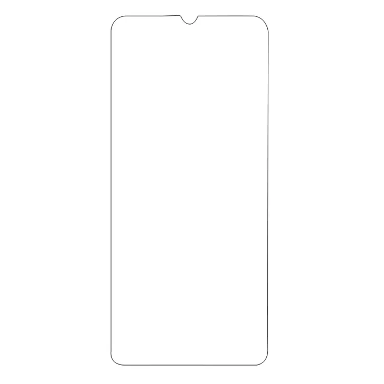 AMORUS Für Xiaomi Redmi 13R 5G / 13C 4G / 13C 5G / Poco M6 5G / Poco C65 4G Bildschirmschutz Hochaluminium-Silizium-Glas 2,5D Bogenränder Film