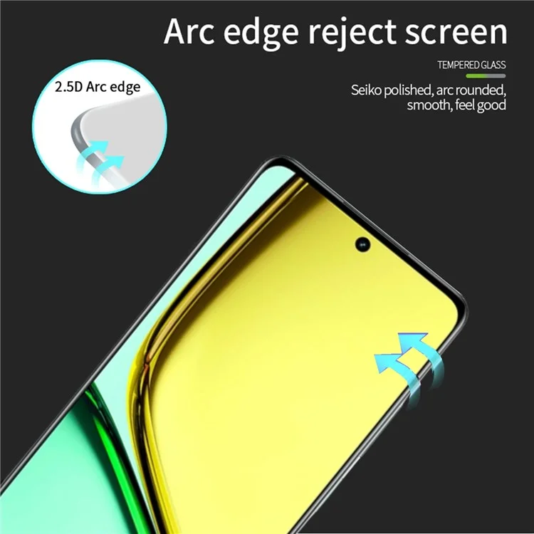 Série de Filme de Vidro Temperado PINWUYO JK-2 para Realme C67 5G Protetor de Tela Full Screen Anti-explosão
