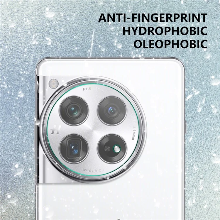 ENKAY HAT PRINCE Para OnePlus 12 5G Protetor de Lente da Câmera 0,2 mm 9H Filme de Lente Traseira de Cobertura Total